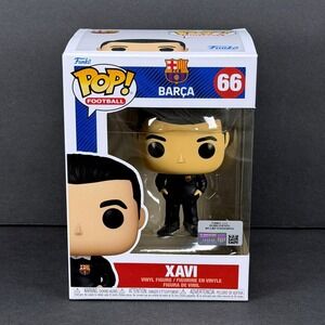 Funko Pop Football FC Barcelona Barca Xavi Vinyl Figure 66 Soccer Collectible